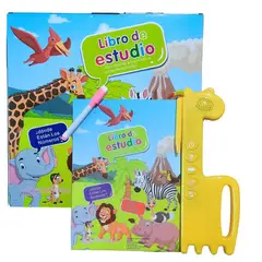 GENERICO - Libro Didáctico Interactivo Aprendizaje Bilingüe Para Niños
