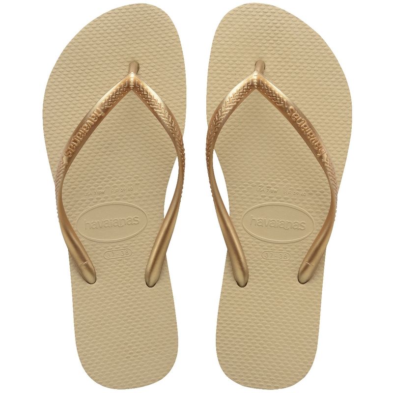 HAVAIANAS - Sandalia Mujer Slim Dorado Havaianas