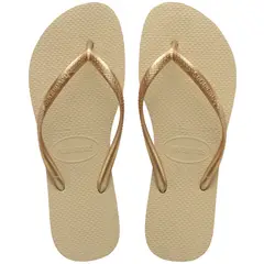 HAVAIANAS - Sandalia Mujer Slim Dorado