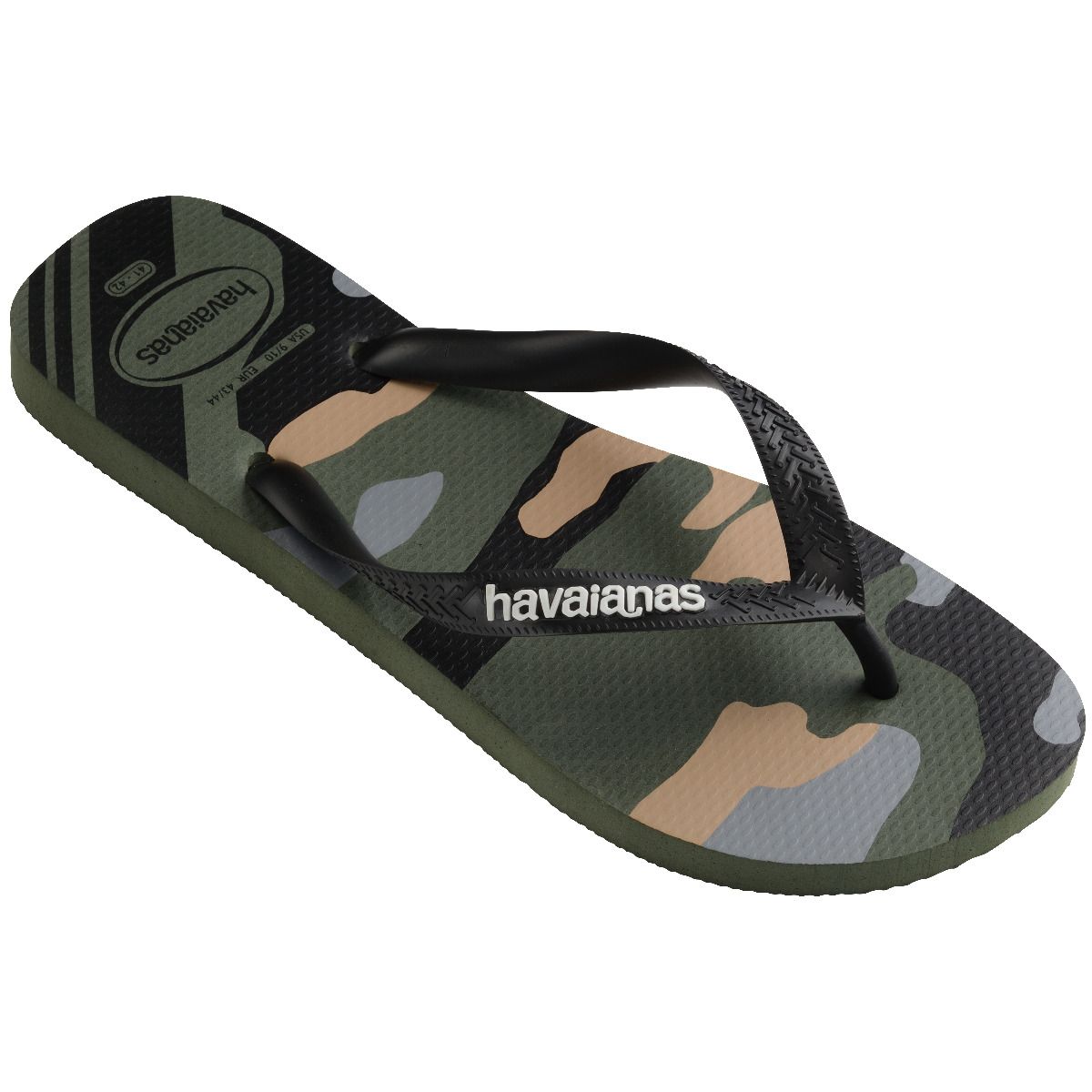 HAVAIANAS - Sandalia Hombre Top Camu Verde Havaianas