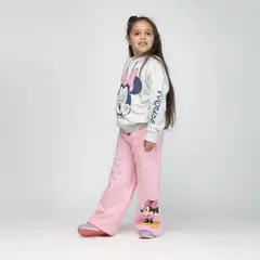 DISNEY - Pantalon De Buzo Niña Minnie Rosado