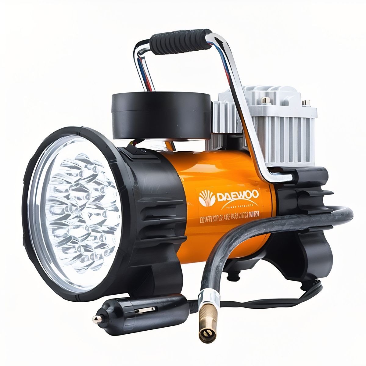 DAEWOO - Compresor De Aire Eléctrico Portátil Daewoo Dw65L 12v 110psi