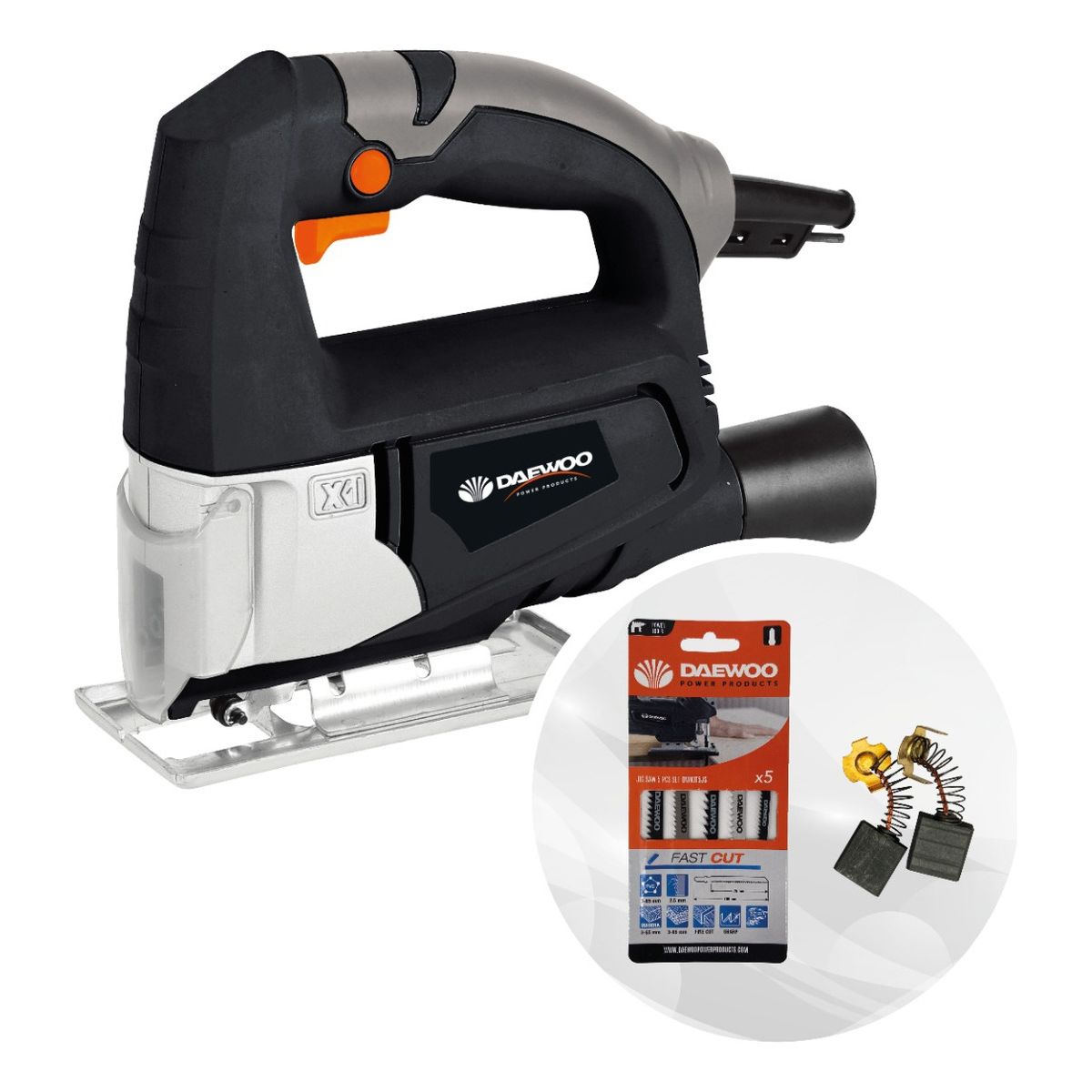 DAEWOO - Sierra Caladora Daewoo 450W Metal/Madera DAJS450 + 5 Sierras