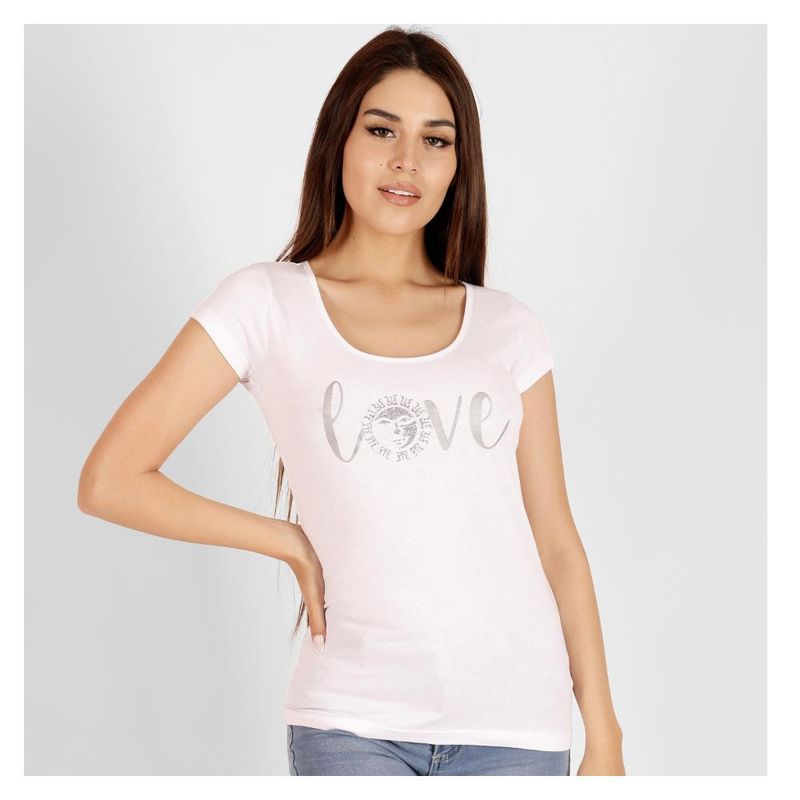 DIVINO JEANS - Polera Pazin II Blanco Divino Jeans DIVINO JEANS