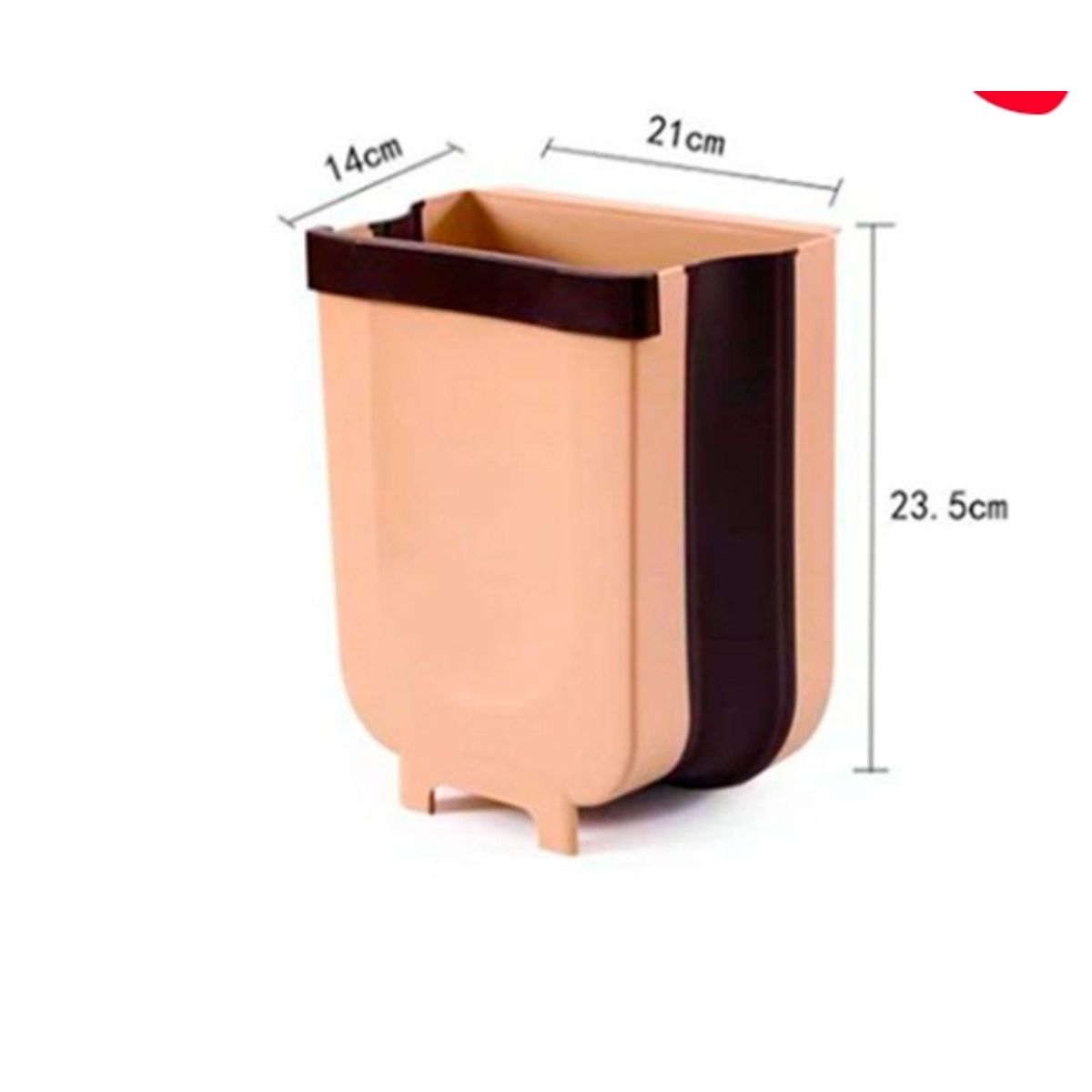 GENERICO - Basurero Plegable Cocina Papelera