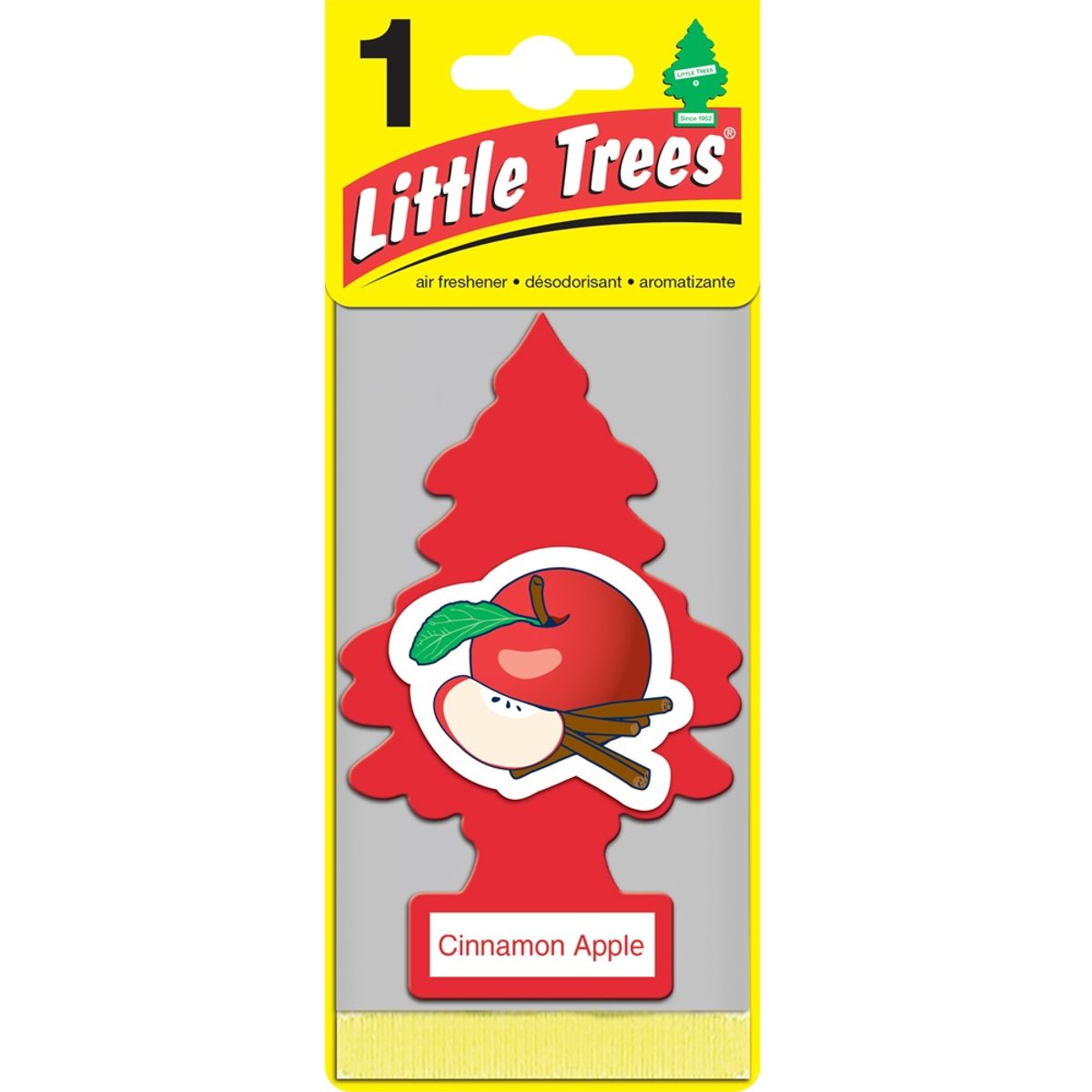 LITTLE TREES - Pack 24 Pinos Aromáticos Little Trees Aroma Canela Manzana