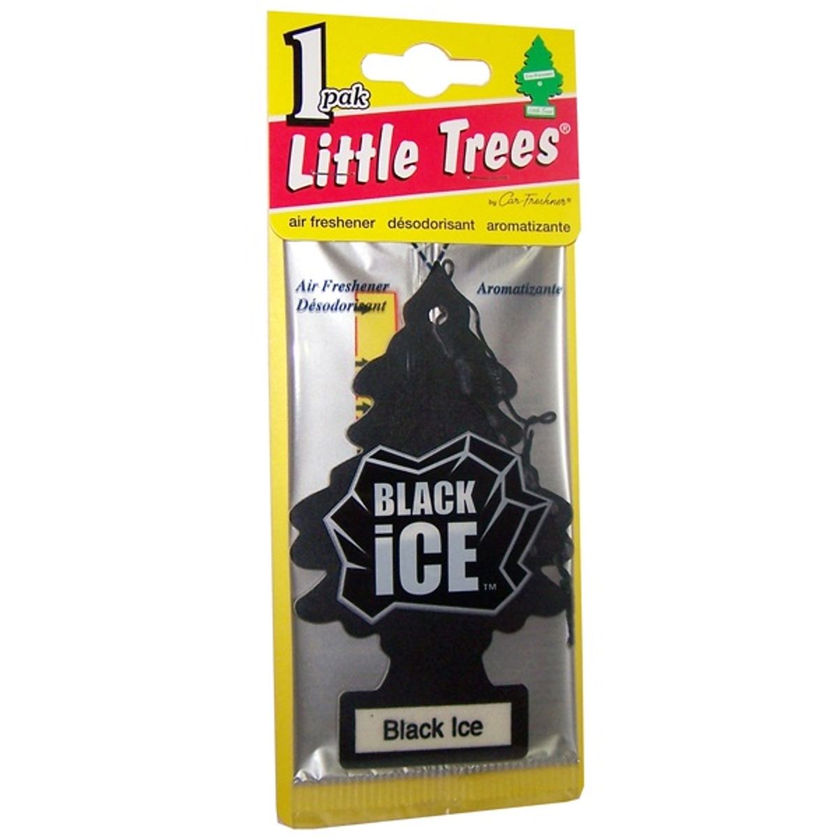 LITTLE TREES - Pack 24 Pinos Aromáticos Little Trees Aroma Black ice