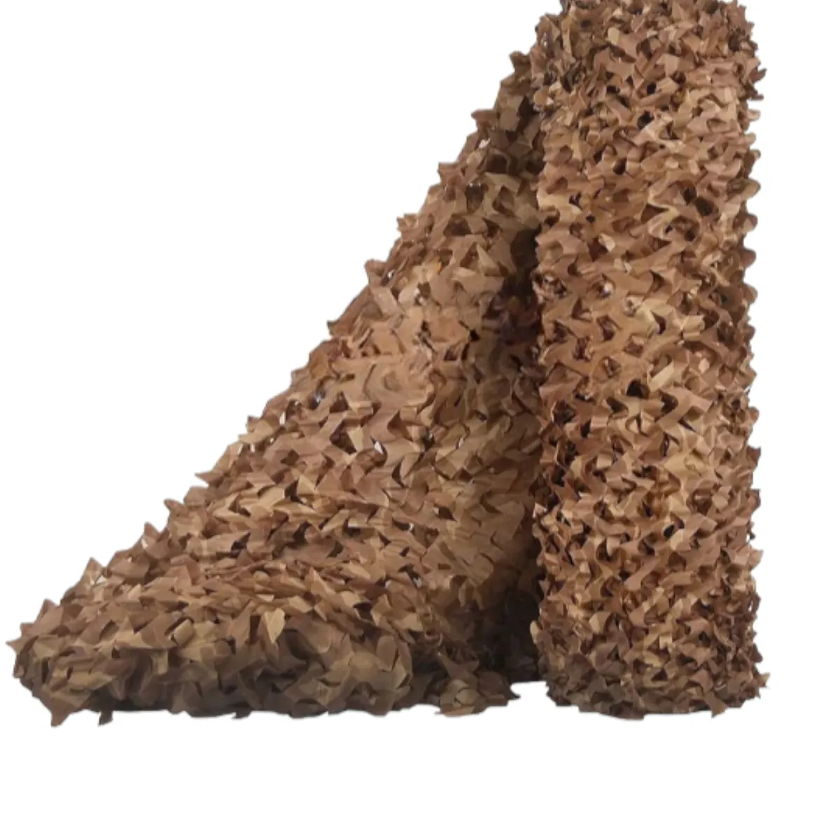 GENERICO - Malla Camuflada color Marrón da Protección Contra Viento Y Sol