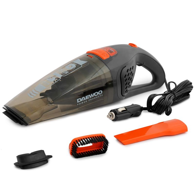 DAEWOO - Aspiradora de Auto de Mano Daewoo DAVC150  12 V Humedo y Seco