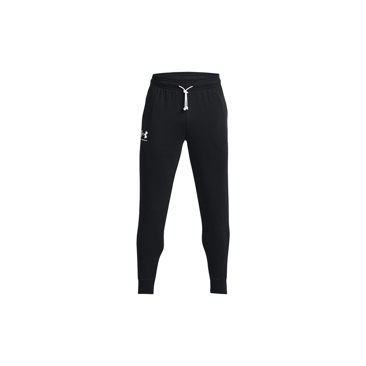 UNDER ARMOUR - Joggers UA Rival Terry para hombre Negro UNDER ARMOUR