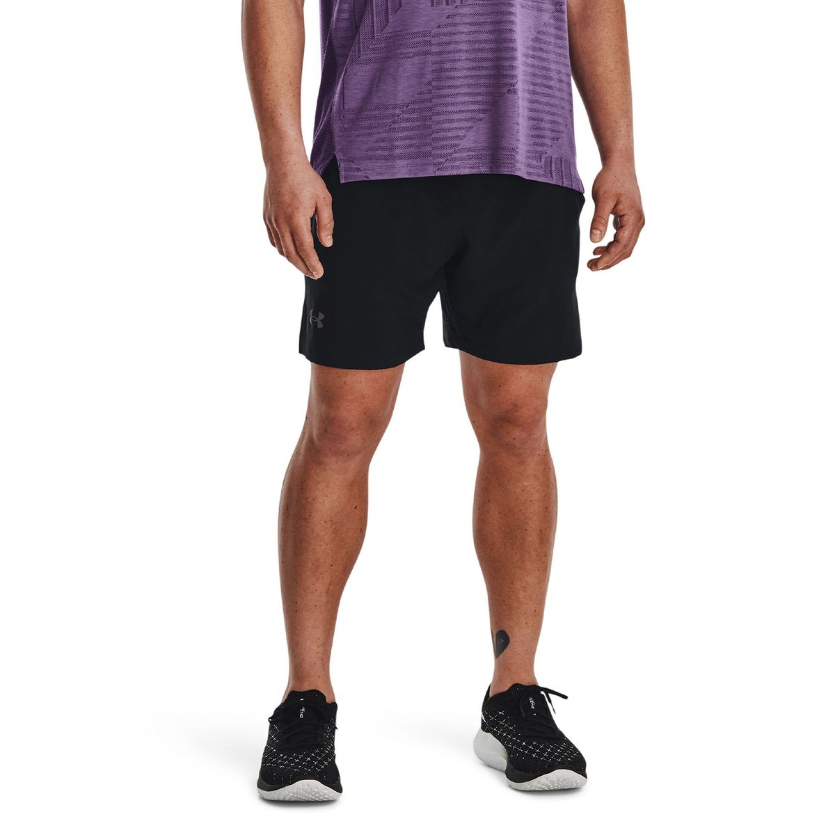 UNDER ARMOUR - Short Running Hombre Launch Elite 2-in-1 7'' Negro UNDER ARMOUR