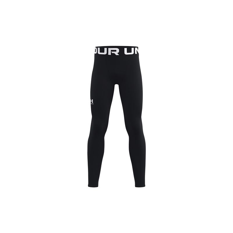 UNDER ARMOUR - Leggings ColdGear® Negro para niño UNDER ARMOUR