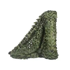 GENERICO - Malla Camuflada color Verde da protección contra viento y sol