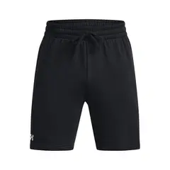 UNDER ARMOUR - Shorts UA Rival fleece para hombre NEGRO
