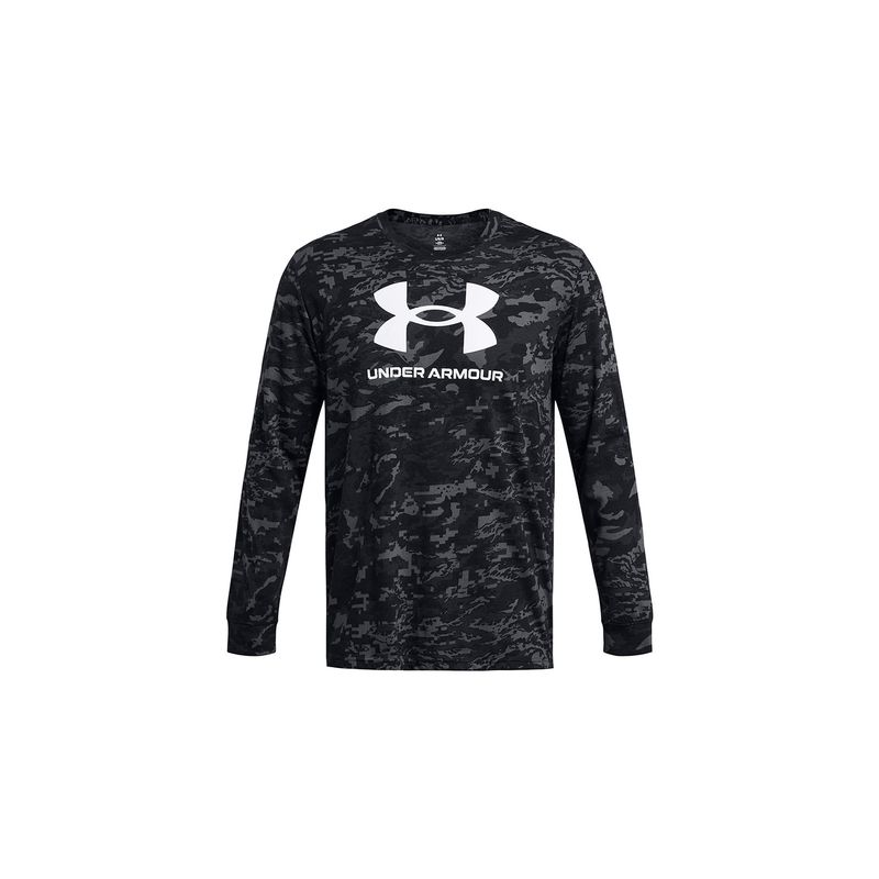 UNDER ARMOUR - Polera manga larga UA ABC Cam hombre Negro UNDER ARMOUR