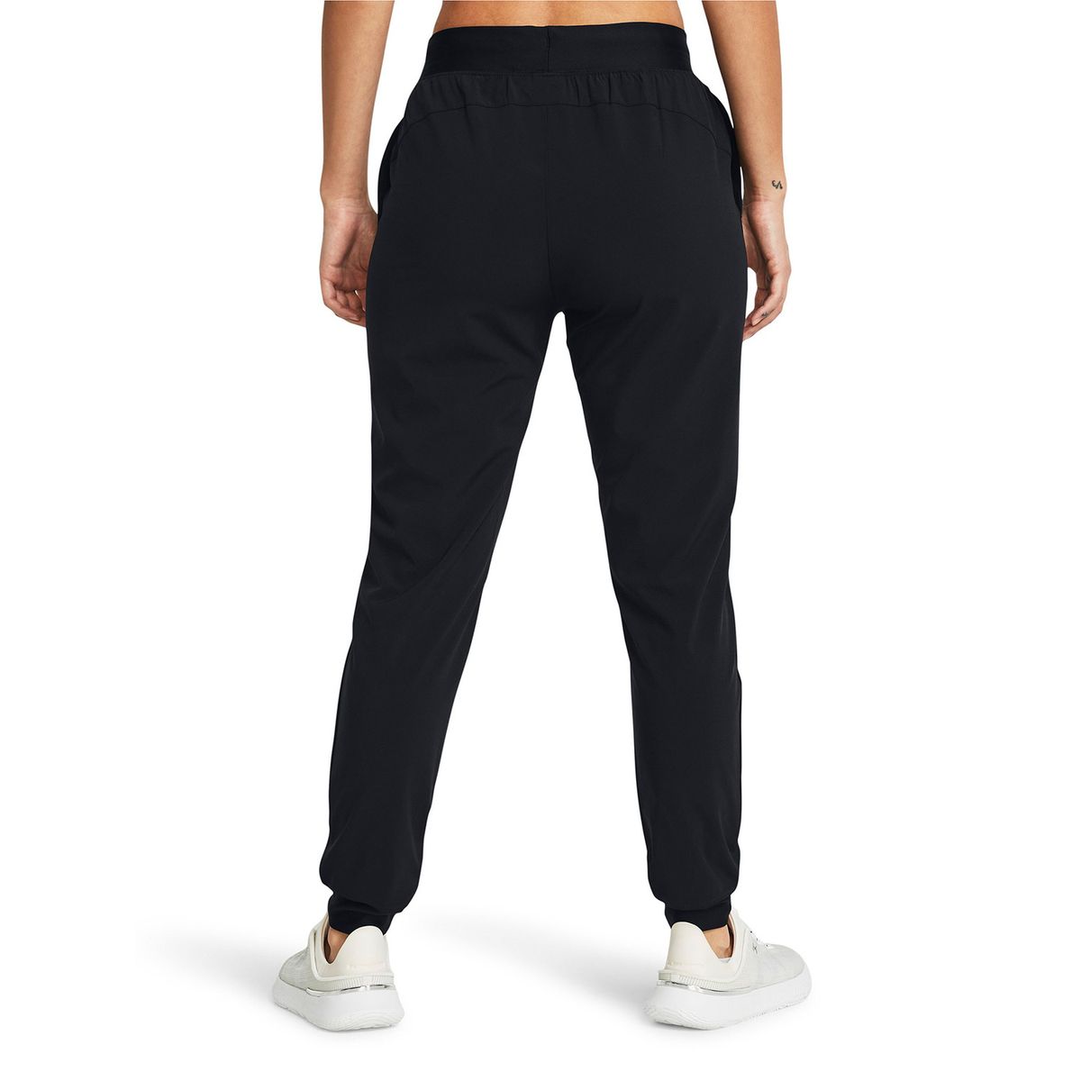 UNDER ARMOUR - Pantalones de tiro alto Rival mujer Negro UNDER ARMOUR