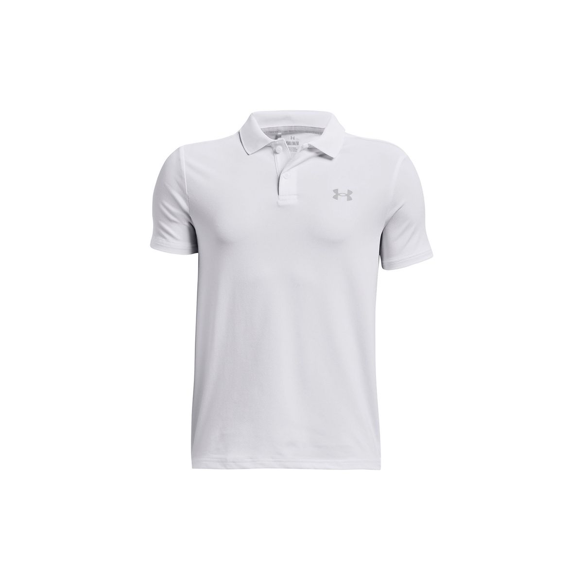 UNDER ARMOUR - Polo de rendimiento UA para niño Blanco UNDER ARMOUR