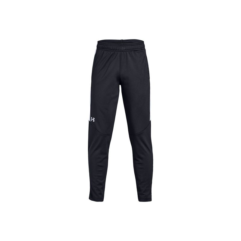UNDER ARMOUR - Pantalón Buzo Ua Bs Rival Knt P Negro niño UNDER ARMOUR