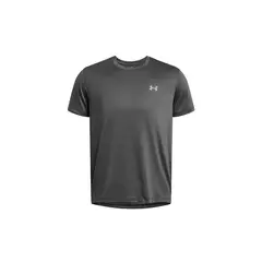 UNDER ARMOUR - Polera Manga Corta Ua Launch Hombre Gris
