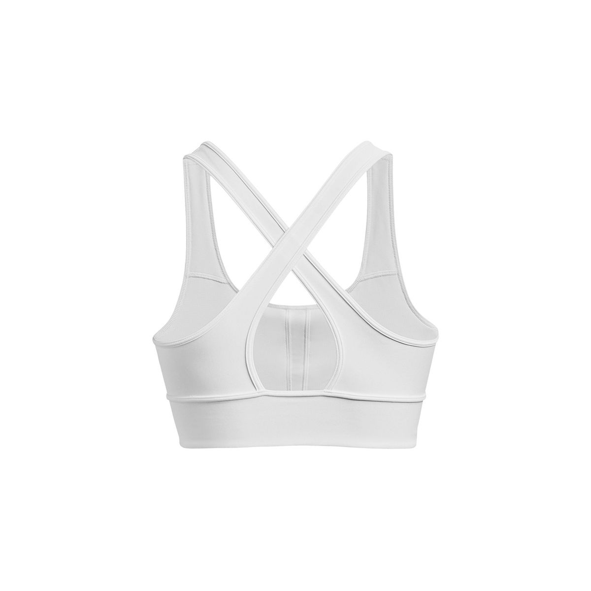 UNDER ARMOUR - Sostén deportivo Mid Cross UA mujer Blanco UNDER ARMOUR