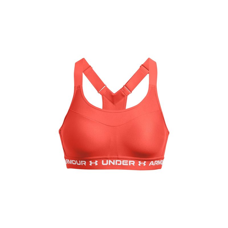 UNDER ARMOUR - Sostén deportivo UA High para mujer Rojo UNDER ARMOUR
