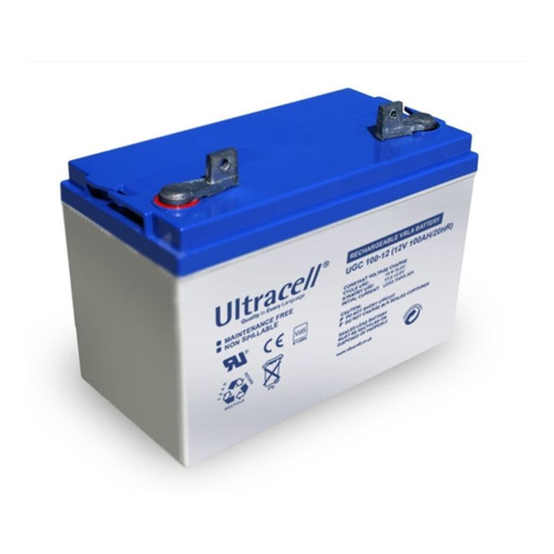 GENERICO - Batería Ultracell Ucg100-12 12v100a  Gel Ciclo Prof.solar