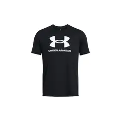 UNDER ARMOUR - Polera manga crta Sportstyle hombre Negro
