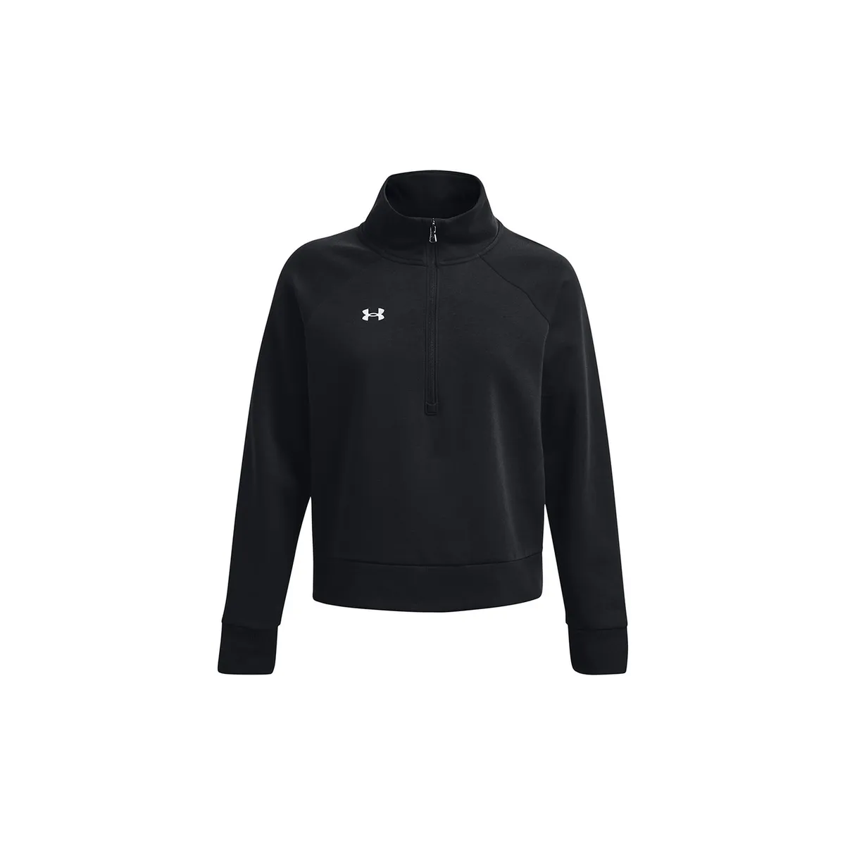 UNDER ARMOUR - Polerón UA Rival Negro para mujer UNDER ARMOUR