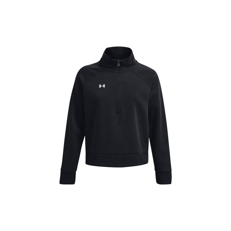 UNDER ARMOUR - Polerón UA Rival Negro para mujer UNDER ARMOUR