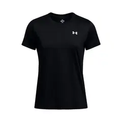 UNDER ARMOUR - Polera Manga Corta Training para mujer Tech negro