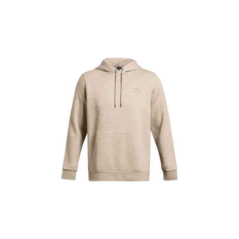 UNDER ARMOUR - Polerón UA Essential Café para hombre UNDER ARMOUR