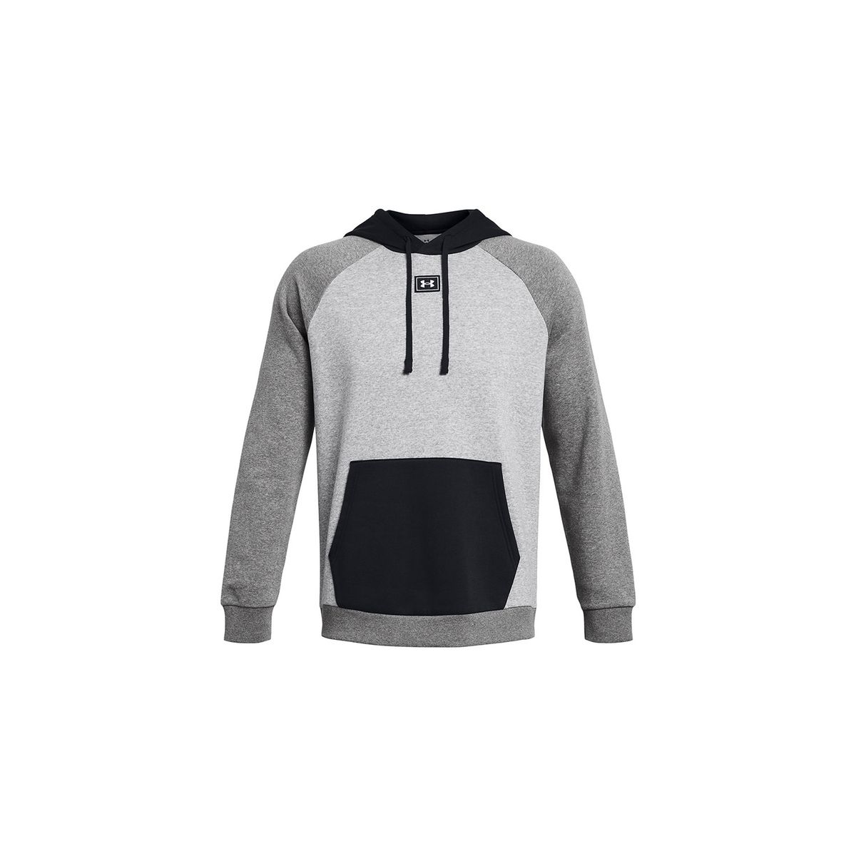 UNDER ARMOUR - Polerón Rival Flc Hd Clrblck Gris Hombre UNDER ARMOUR