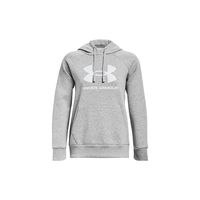 Polerón UA Rival Fleece mujer Gris
