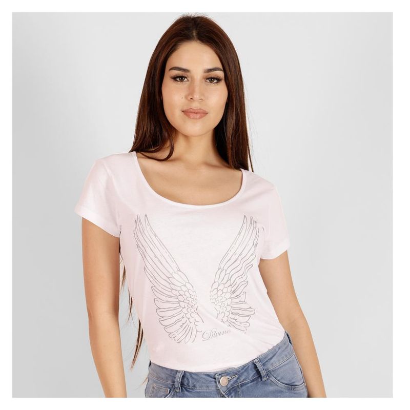 DIVINO JEANS - Polera Kaprina II Blanco Divino Jeans DIVINO JEANS