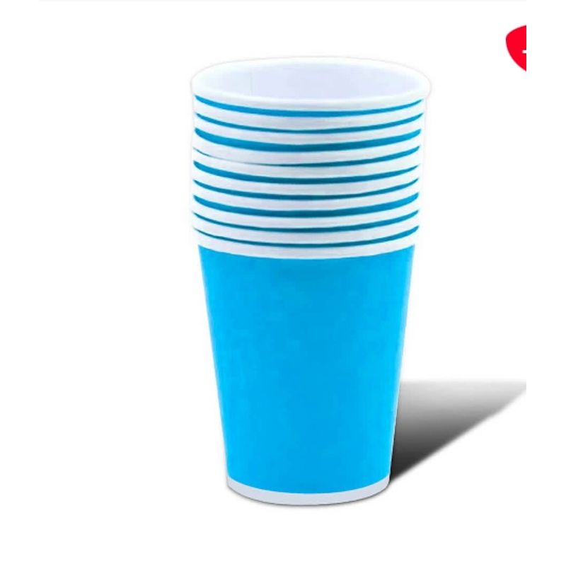 GENERICO - Vaso Carton Celeste 87*75*53 20 Unidades