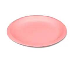 GENERICO - Plato Carton Rosado 18*18CM 20 Unidades
