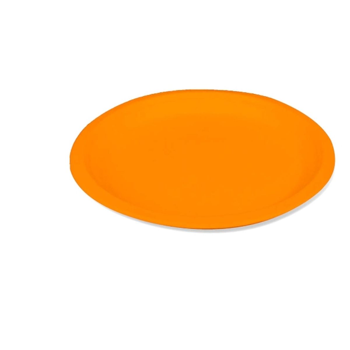 GENERICO - Plato Carton Naranja 18*18CM 20 Unidades