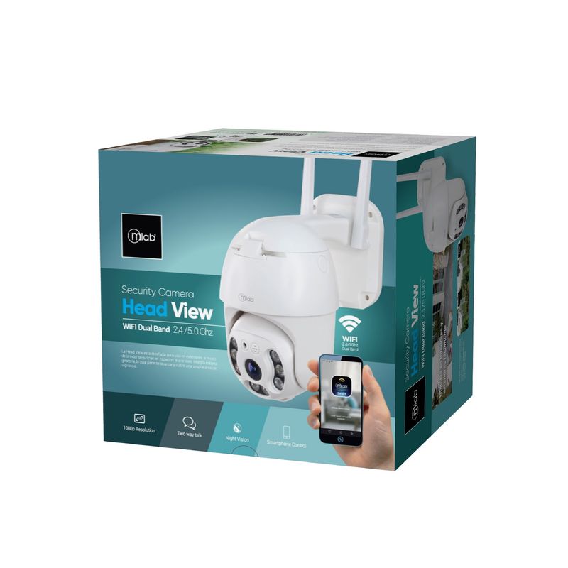 MLAB - Camara De Seguridad Ip Mlab Head View 9259 1080p Outdoor