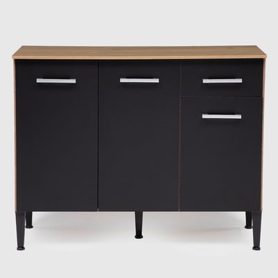 Imagen 2 del producto Mueble De Cocina Arizona 4 Módulos Negro-Oak