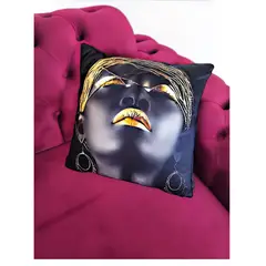 MROTTO - Funda de Cojín Moderno Color Negro