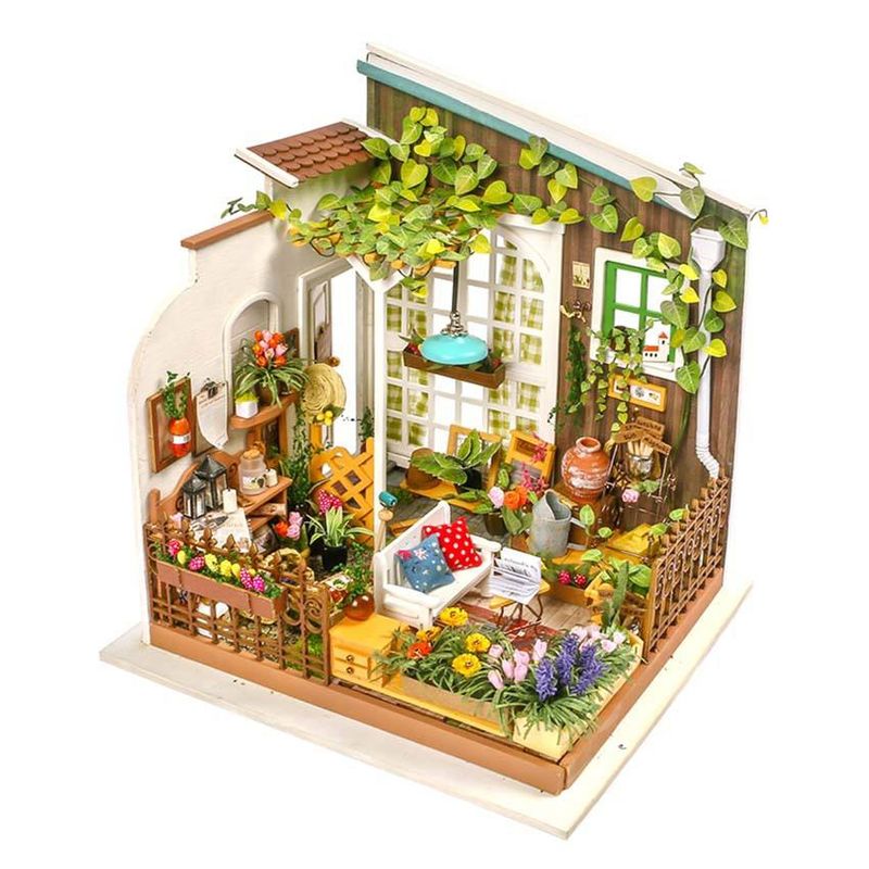 ROBOTIME - Millers Garden Casita Miniatura Robotime Puzzle 3d