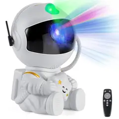 EVERSO - Lámpara Proyector Astronaut Galaxy Estrella De Noche Niños