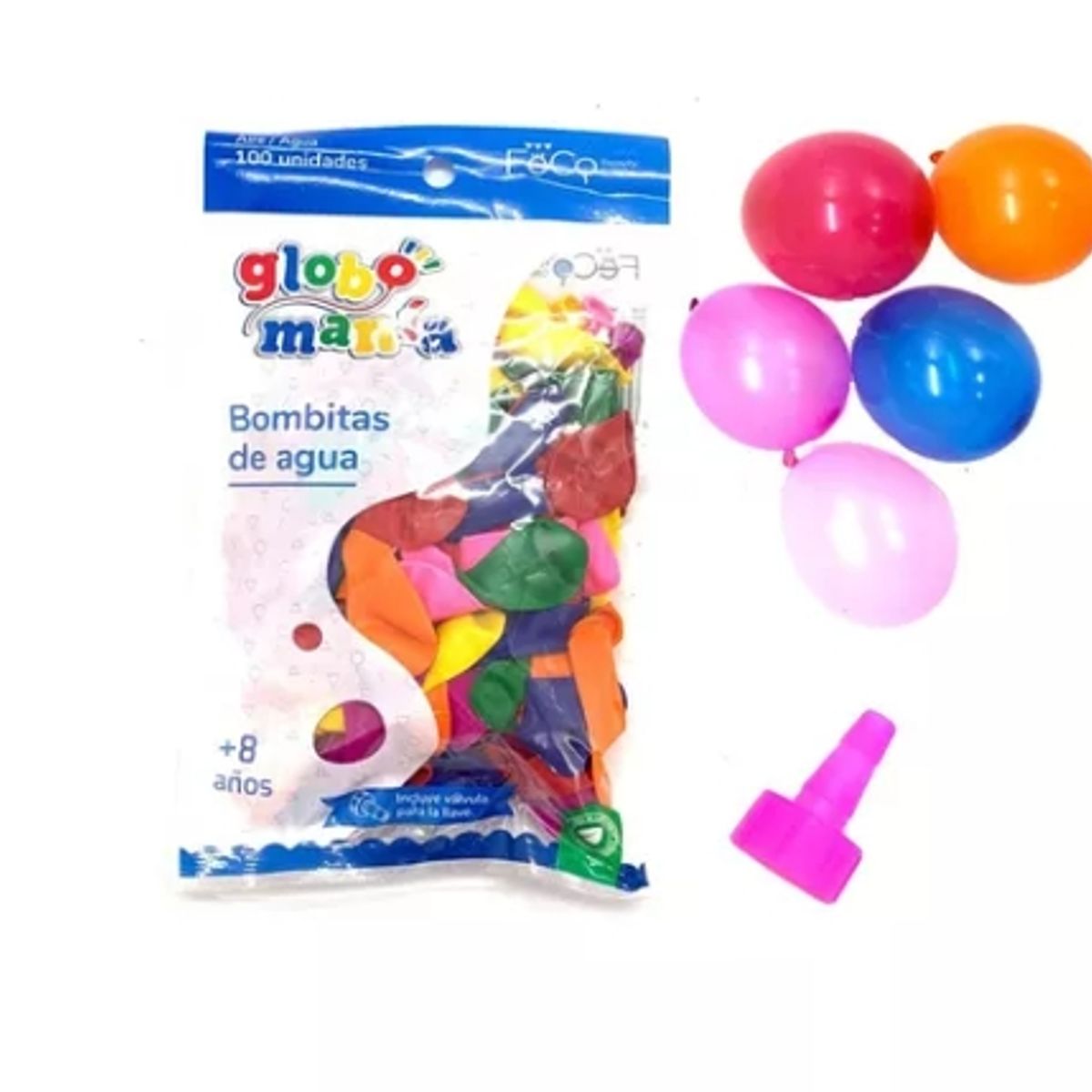 GENERICO - Globo Bombita de Agua x 100 unidades