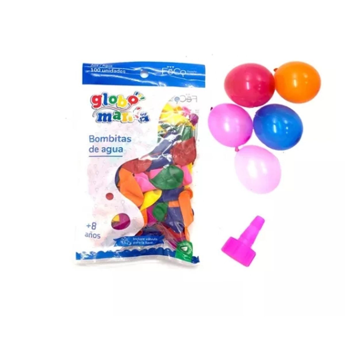 GENERICO - Globo Bombita de Agua x 100 unidades