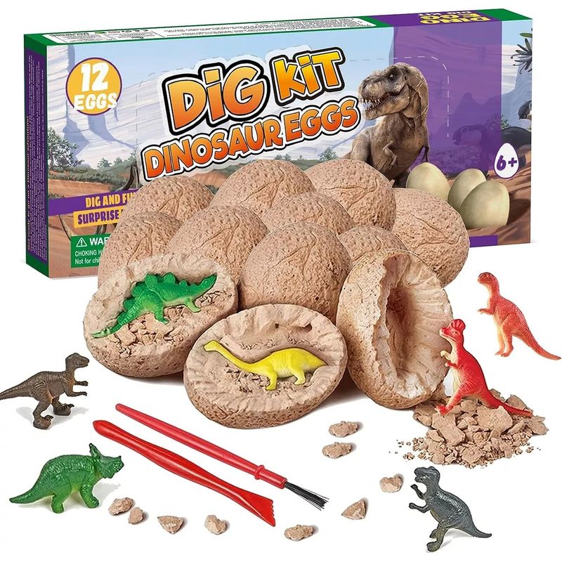 EVERSO - Excavación Arqueológica De Huevos Juguetes Dinosaurio Niños