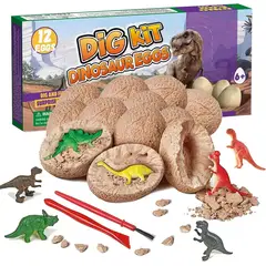 EVERSO - Excavación Arqueológica De Huevos Juguetes Dinosaurio Niños