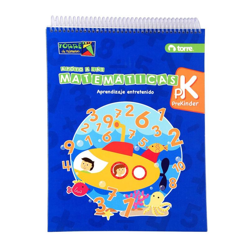 TOP10BOOKS - CUADERNO MATEMATICAS TORRE PREKINDER