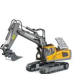 GENERICO - Juguete De Excavadora Rc 120 Excavadora Con Led Y Sonido