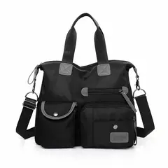 DANWEILE - Bolso bandolera mujer gran capacidad Negro