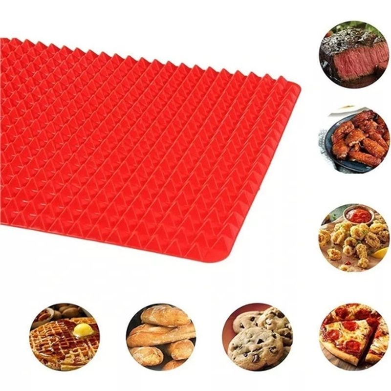 GENERICO - Lámina Silicona Para Horno Placa Antiadherente MJ-1000173